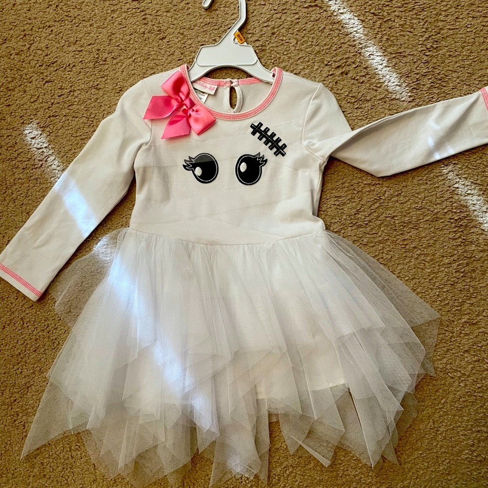 Sweet Bonnie Baby 24 months Halloween Mummy leggings set